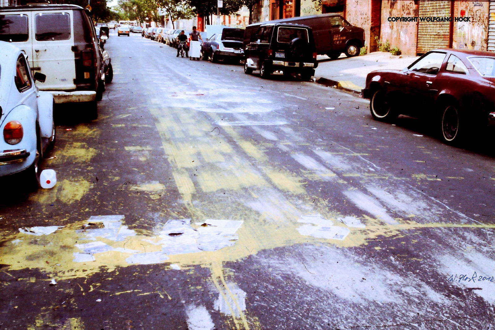 Paint street 2012   Inkjet printed photographic mixed media on paper, 67 x 45 cm