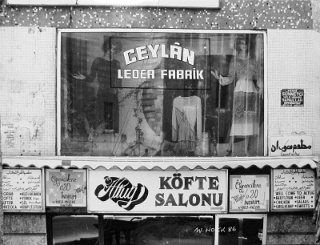 Ceylan Leder Fabrik in Istanbul  1986   Photography 30,5 x 24 cm