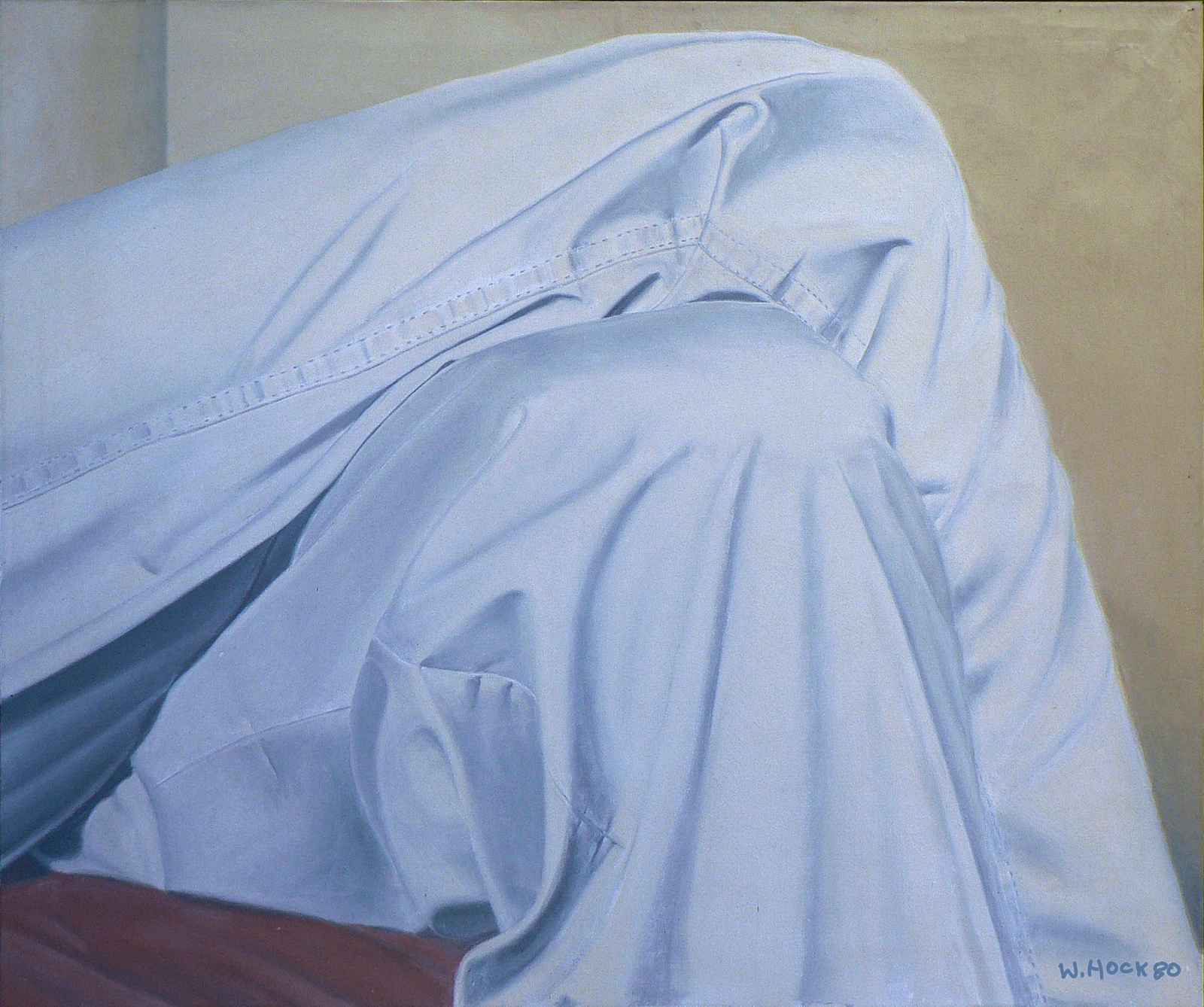 Cäpper's knee 1980   Oil on canvas 120 x 100 cm