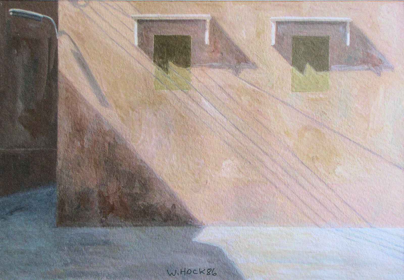 Marrakech 1986   Watercolor on paper 35 x 24 cm