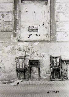 Chairs 1981   Photography 24 x 30,5 cm