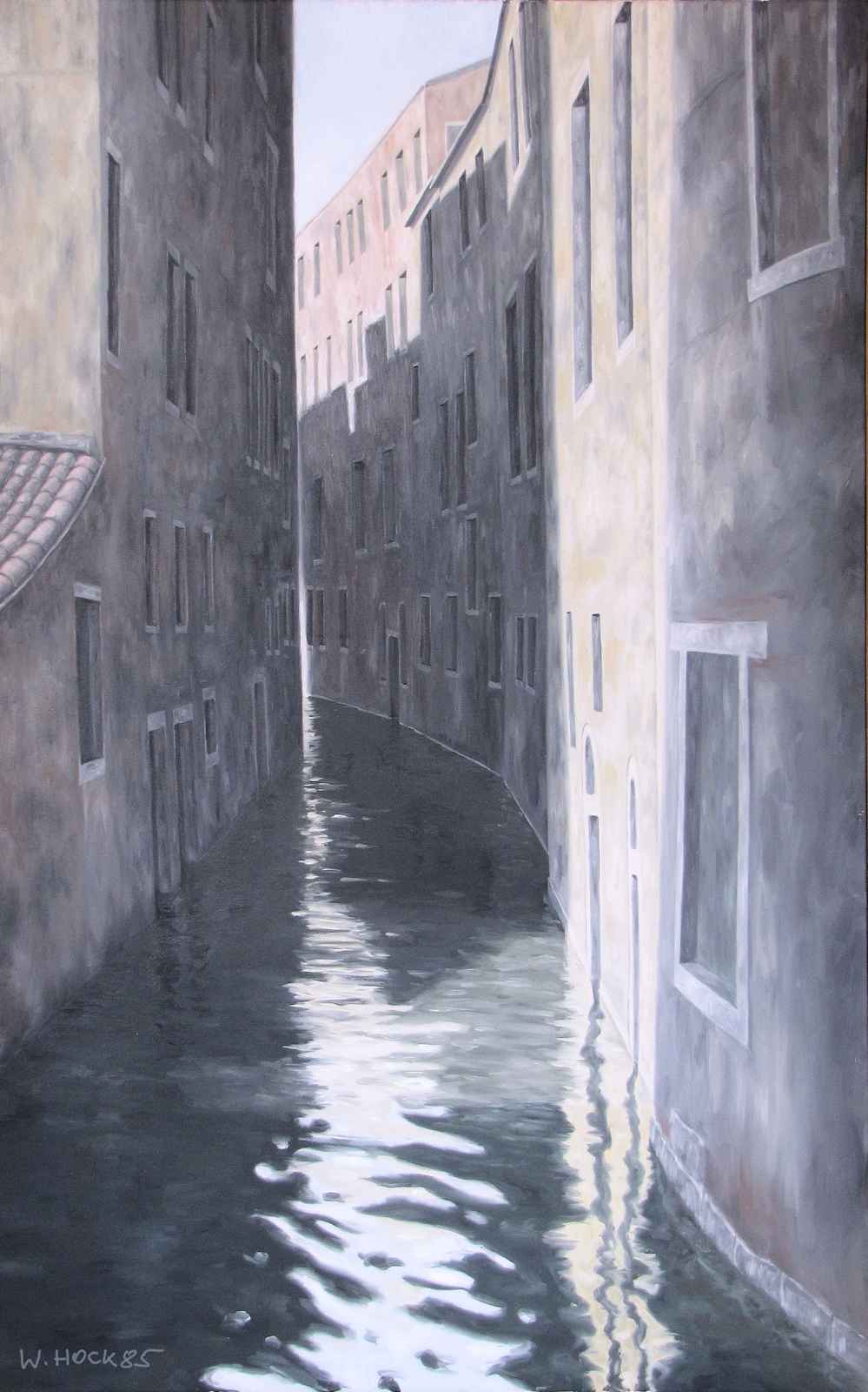 Venedig V  1985   Oil on canvas 100 x 160 cm