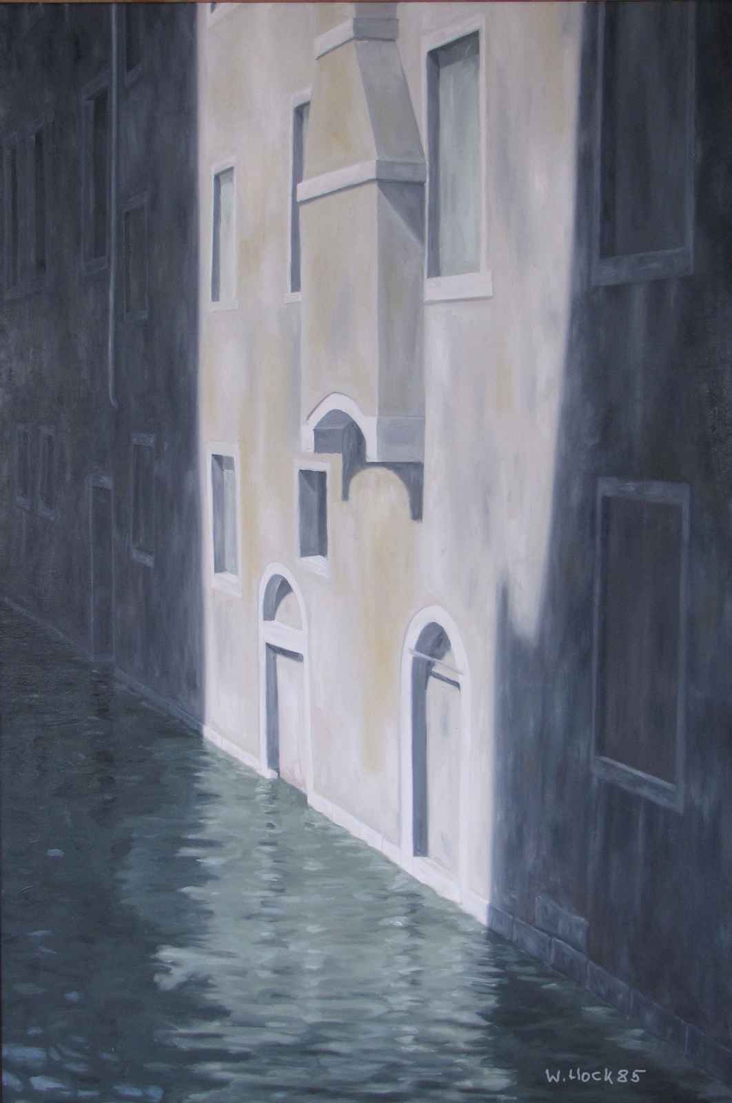 Venedig VI   1985   Oil on canvas 100 x 150 cm