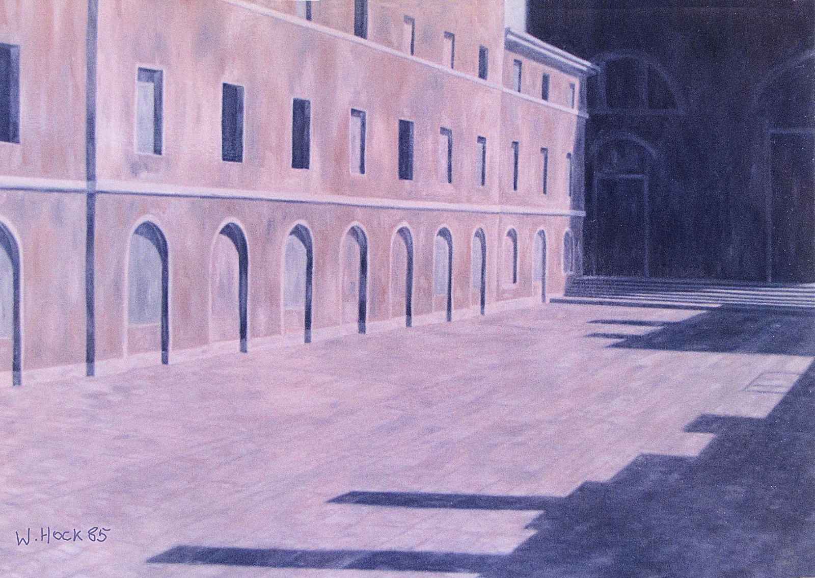 Venedig VII 1985   Oil on canvas 140 x 100 cm