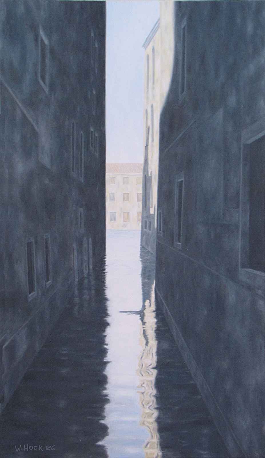 Venedig VIII  1986   Oil on canvas 100 x 170 cm